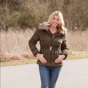 Art Green cozy puffer jacket